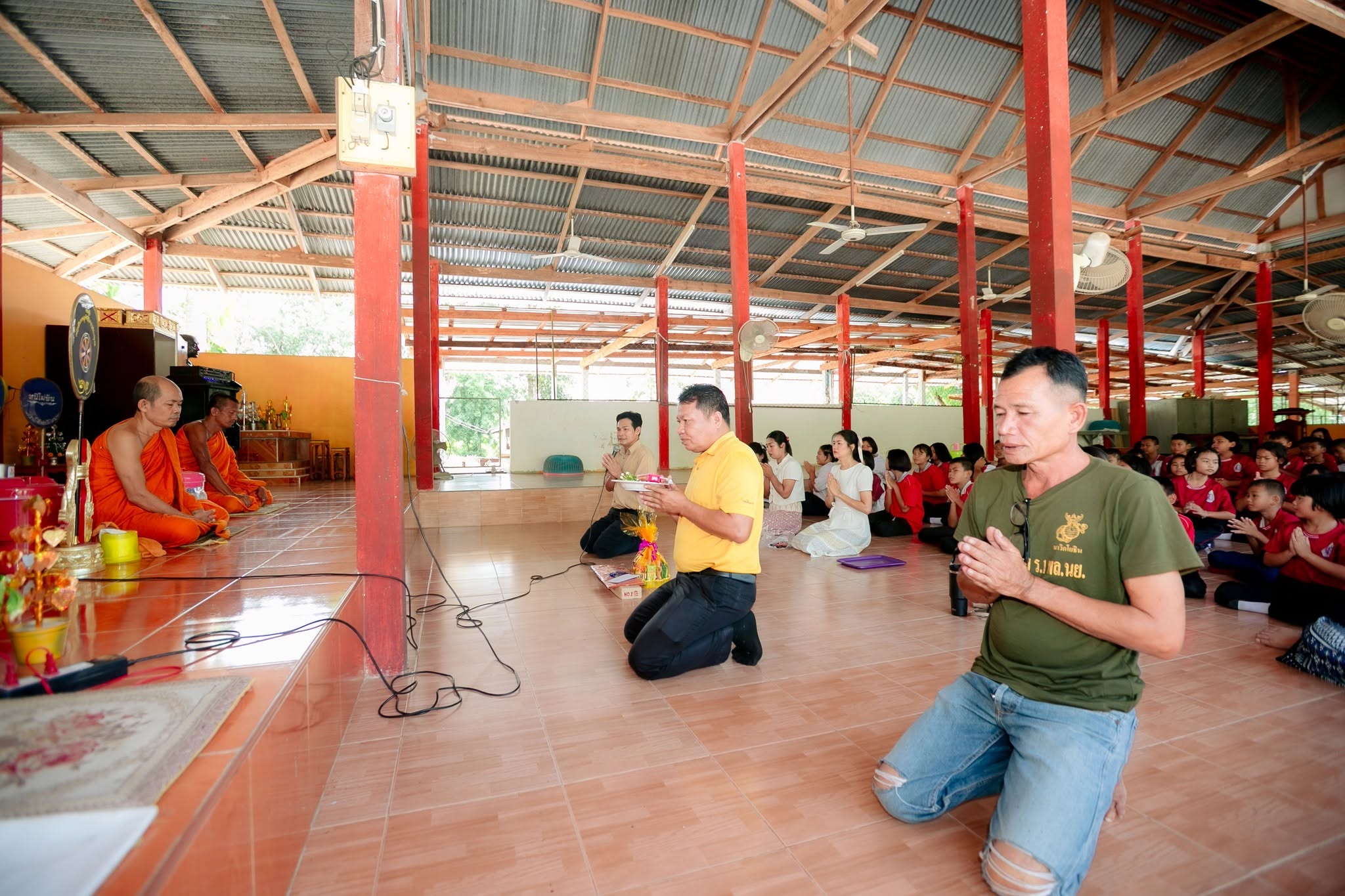 โรงเรียนบ้านจันทน์หอมตาเสก จัดกิจกรรมวันอาสาฬหบูชาและวันเข้าพรรษา ประจำปี 2569
