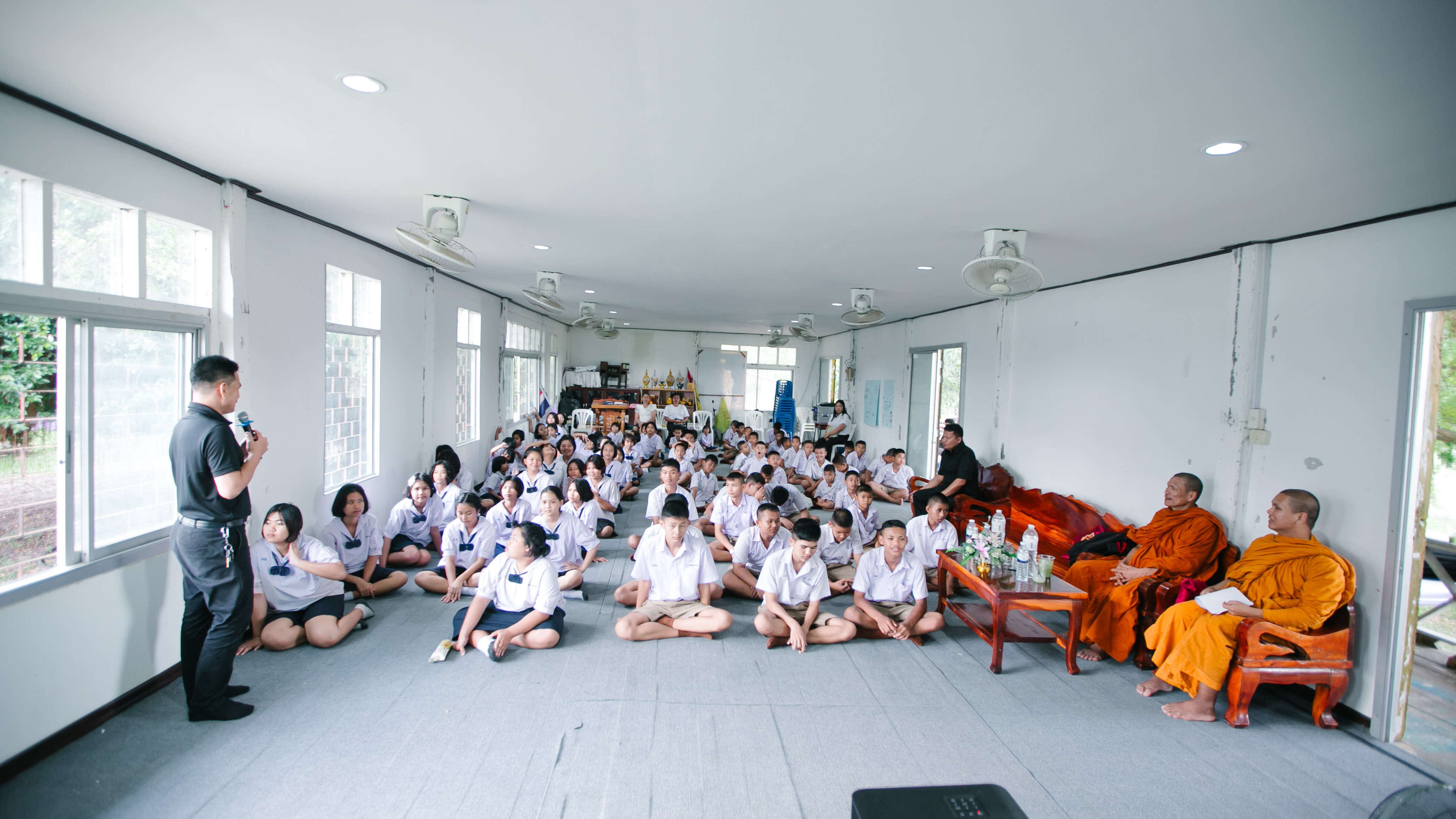 กิจกรรมค่ายคุณธรรมนำความรู้